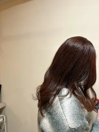 セミロング カラー acot　清水 真心のヘアスタイル