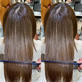 ロング 美髪矯正透明感カラー 江川　和輝のヘアスタイル