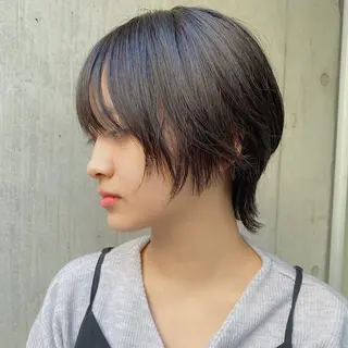 ショート 似合わせレイヤー/ ケアパーマ/高倉のヘアスタイル