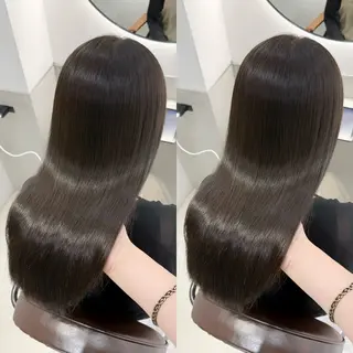ロング 艶髪カラー🫧 髪質改善🪽萩原のヘアスタイル