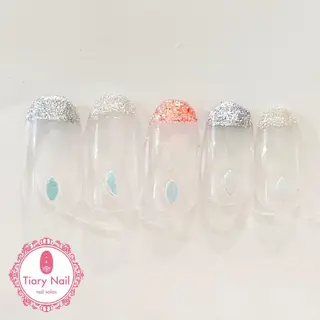 ネイル tiarynail K K🐼のネイルデザイン
