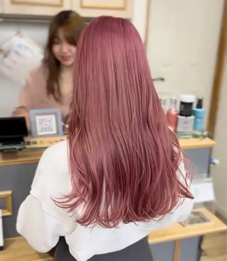 ロング カラー 🎀オタク美容師艶髪 カラーERINA🎀のヘアスタイル