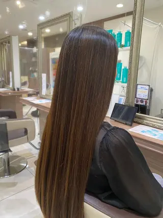 ロング 当日予約可能✨ モデル募集中/金井祥のヘアスタイル