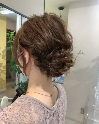 ロング hubhair レイヤー/透明感のヘアスタイル