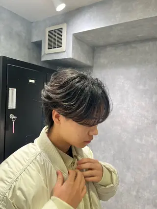 ショート メンズ 筋肉美容師 TETSUのヘアスタイル
