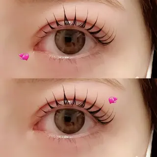 マツエク・マツパ ayano .*♡のマツエク・マツパデザイン