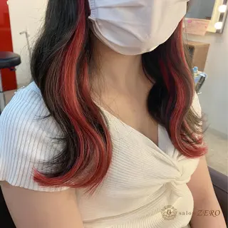 ミディアム ヘアアレンジ Hair Make Salon ZEROのヘアスタイル