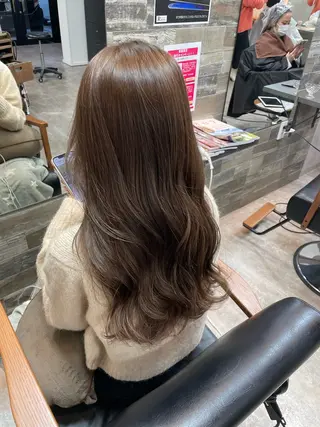 ロング カラー 髪質改善/ブリーチ/ レイヤー/ゆき🎀のヘアスタイル