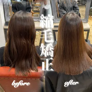 セミロング 福士 未来のヘアスタイル