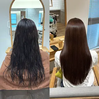 ロング RINNO🌷透明感 カラー/髪質改善のヘアスタイル