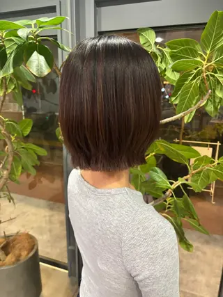 ショート JUMI/ショート/ ボブ/透明感カラー✨のヘアスタイル