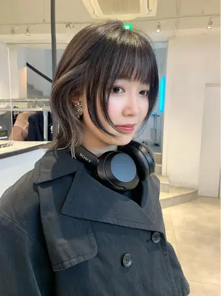 ショート カラー Kureha/ネイル トレンドヘアのマツエク・マツパデザイン