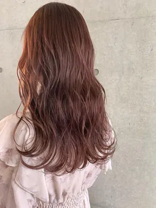 ロング カラー 西岡 優太のヘアスタイル