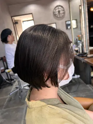 ショート enx天王町店 伊藤 愛央のヘアスタイル