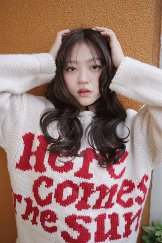 ロング 河村 優花のヘアスタイル