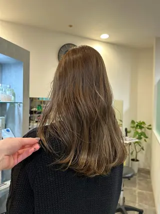 セミロング ノンダメージ 🥑mikubanのヘアスタイル