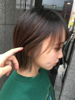 ショート hair salonのヘアスタイル