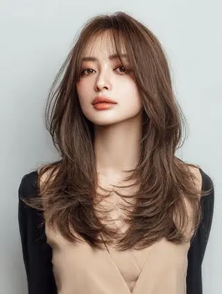セミロング 生艶髪&レイヤー🔔 渋谷お薦めNo.1✨のヘアスタイル