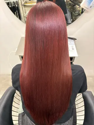 ロング カラー 砂川 冬羽のヘアスタイル