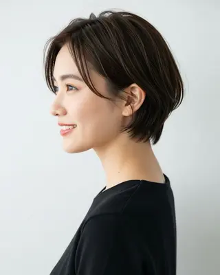 ショート 【顔イメージ診断】 海老原寛大のヘアスタイル