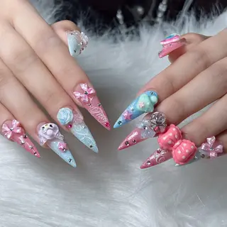 ネイル サリー ネイル　ラボのネイルデザイン