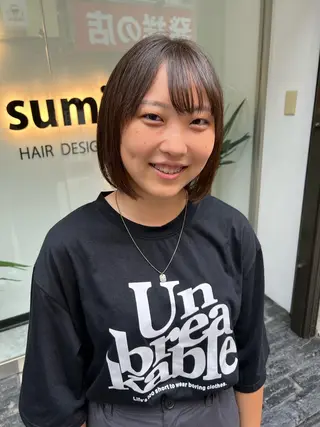 ショート 「sumi」 AMIのヘアスタイル