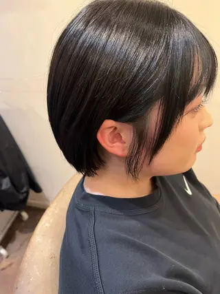 ショート 齊藤 萌のヘアスタイル