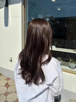 カラー 透明感ツヤカラー🫧 yuchikaのヘアスタイル