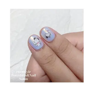 ショート ネイル 🐾enen style 🐾のネイルデザイン