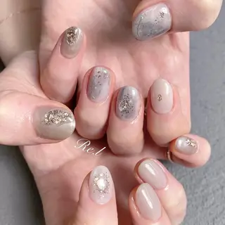 ネイル モチの良さ◉ フィルインネイル♡のネイルデザイン