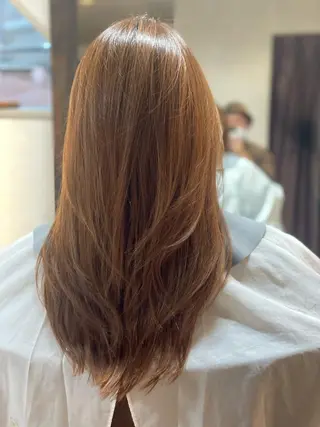 セミロング TAKA ♦︎bridge♦︎のヘアスタイル
