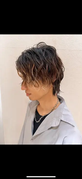 パーマ メンズ メンズパーマ 特化/京橋/栗野のヘアスタイル