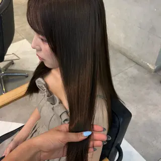 カラー 透明感カラー/レイヤ ーカットりこ🤎🫧のヘアスタイル