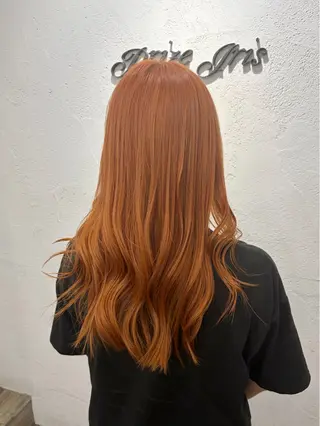 ロング カラー 韓国レイヤー🦋 ブリーチtomokoのヘアスタイル
