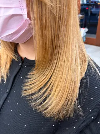 セミロング 杉本 涼音のヘアスタイル