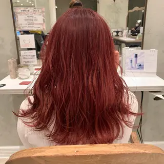 ロング カラー Takahashi Yuriのヘアスタイル