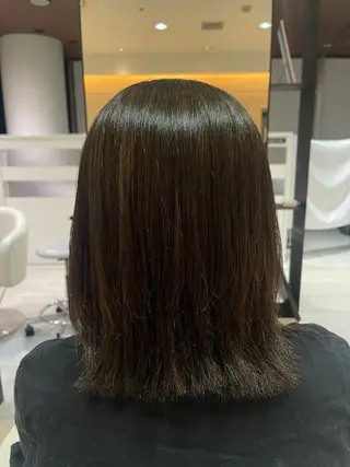 ミディアム カラー 【AIR銀座】 園田萌華のヘアスタイル
