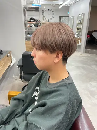 ショート カラー ヘアアレンジ メンズ 🔥メンズ特化🔥 木村 祐太のヘアスタイル