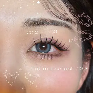 マツエク・マツパ YUI アイリスト ᐩᕀ UNELMAのマツエク・マツパデザイン
