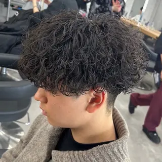 メンズ 🔥パーマ特化🔥 優馬のヘアスタイル
