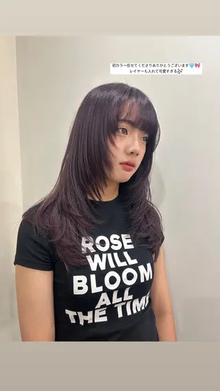 ロング hair&eye🎀 /momoKaのヘアスタイル