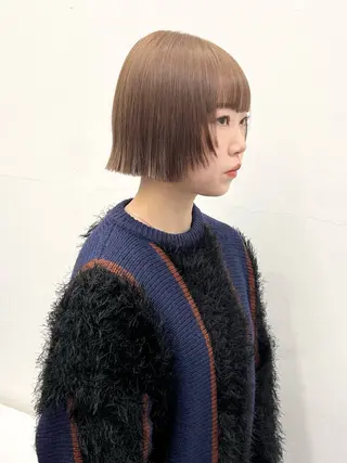 ショート カラー HARU//原宿🤍 リピート率NO.1のヘアスタイル