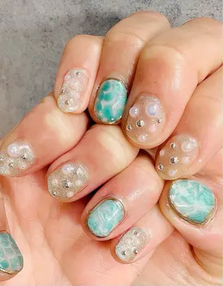 ネイル mahaloネイル 🫧yayoiのネイルデザイン