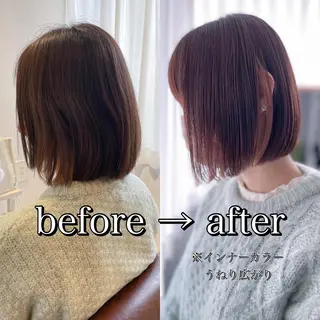 ショート カラー i'll 未空のヘアスタイル