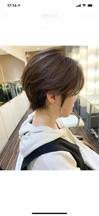 ショート カラー 髪質改善サロン ARCHE野瀬冬馬のヘアスタイル