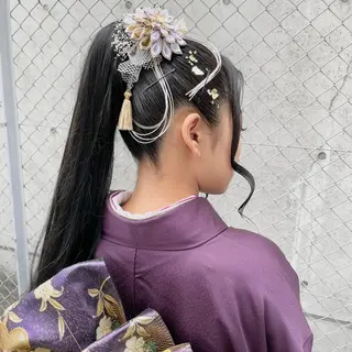 ヘアアレンジ .sirohair momoka🫧のヘアスタイル