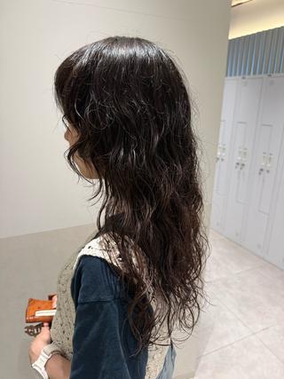 ロング パーマ 🍇おぐら めぐみ🍇のヘアスタイル