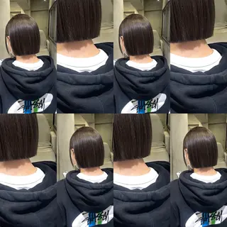 ショート カラー Koko . 🤍ボブ ✧*。のヘアスタイル