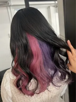 ロング 新宿💜ブリーチ 🩷HIKARUのヘアスタイル