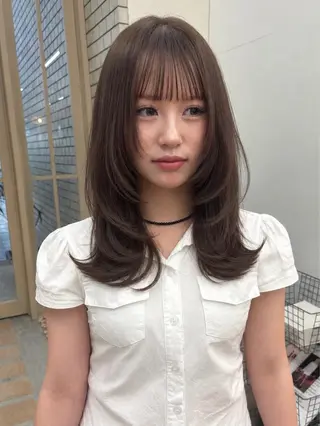 ロング りお /カラーモデルのヘアスタイル